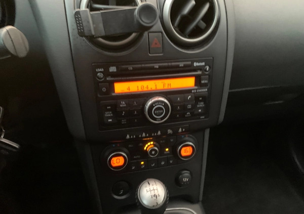 Nissan Qashqai cena 27900 przebieg: 212000, rok produkcji 2009 z Wyszogród małe 596